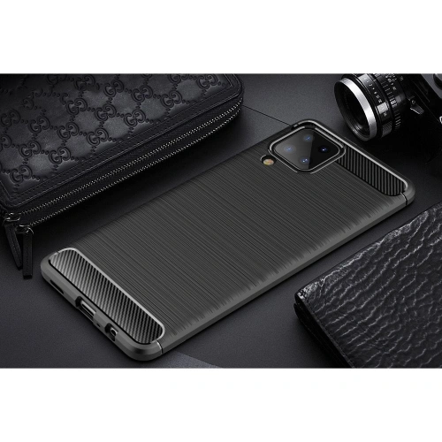 Kup Etui Tech-Protect TPUCarbon Samsung Galaxy A12 Fekete - THP334BLK - {ean13} - Sklep Home Screen