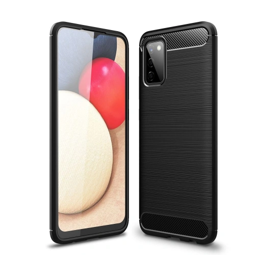 Kup Etui Tech-Protect TPUCarbon Samsung Galaxy A02s Negru - THP337BLK - {ean13} - Sklep Home Screen