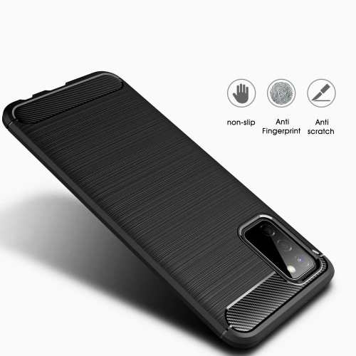 Buy Tech-Protect TPUCarbon Samsung Galaxy A02s Black - THP337BLK - {ean13} - Home Screen Store Europe