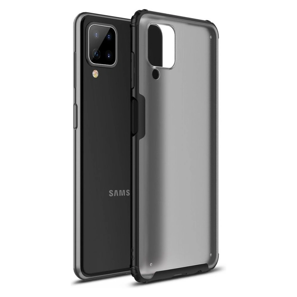 Etui Tech-Protect Hybridshell Samsung Galaxy A12 Frost Black