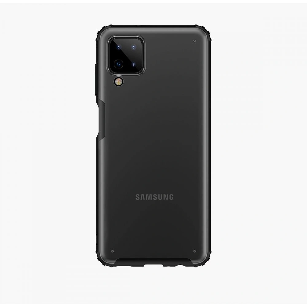Etui Tech-Protect Hybridshell Samsung Galaxy A12 Frost Black