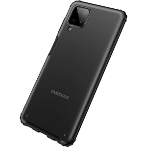 Kup Etui Tech-Protect Hybridshell Samsung Galaxy A12 Frost Black - THP346FROBLK - {ean13} - Sklep Home Screen