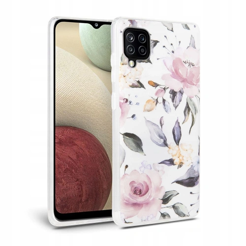 Kup Etui Tech-Protect Floral Samsung Galaxy A12 Bílá - THP351WHT - {ean13} - Sklep Home Screen