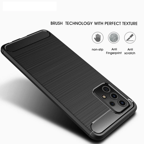 Kup Etui Tech-Protect TPUCarbon Samsung Galaxy A52/A52s Černá - THP364BLK - {ean13} - Sklep Home Screen