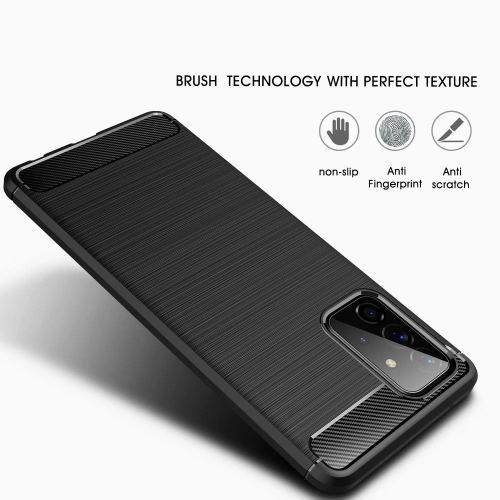 Buy Tech-Protect TPUCarbon Samsung Galaxy A72 Black - THP365BLK - {ean13} - Home Screen Store Europe