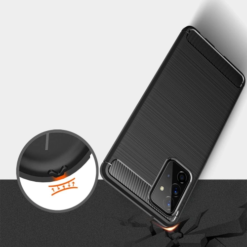 Kup Etui Tech-Protect TPUCarbon Samsung Galaxy A72 černé - THP365BLK - {ean13} - Sklep Home Screen