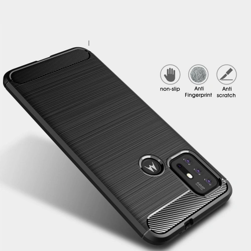 Kup Case Tech-Protect TPUCarbon Motorola Moto G30/G10 Schwarz - THP380BLK - {ean13} - Sklep Home Screen