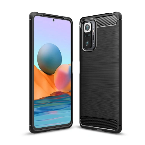 Kup Case Tech-Protect TPUCarbon Redmi Note 10 Pro Schwarz - THP382BLK - {ean13} - Sklep Home Screen