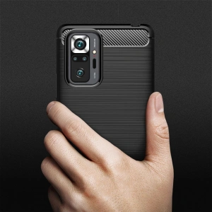 Kup Etui Tech-Protect TPUCarbon Redmi Note 10 Pro Fekete - THP382BLK - {ean13} - Sklep Home Screen