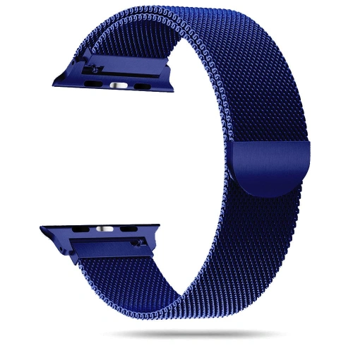 Kup Bransoleta Tech-Protect Milaneseband Apple Watch 4/5/6/7/SE 44/45mm Tengerészkék - THP383NAV - {ean13} - Sklep Home Screen
