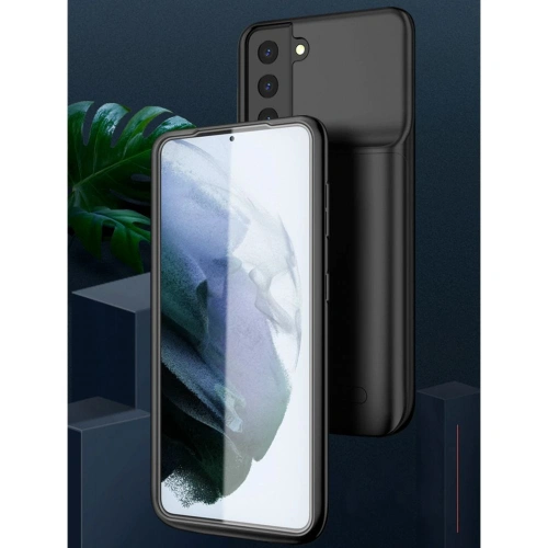 Kup Case mit Powerbank Tech-Protect Powercase 4700mah Samsung Galaxy S21 Ultra Schwarz - THP387BLK - {ean13} - Sklep Home Screen