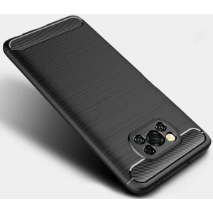 Kup Etui Tech-Protect TPUCarbon POCO X3 Pro/X3 NFC Black - THP392BLK - {ean13} - Sklep Home Screen