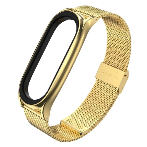 Kup Bransoleta Tech-Protect Milaneseband Xiaomi Mi Band 5/6 Gold - THP406GLD - {ean13} - Sklep Home Screen
