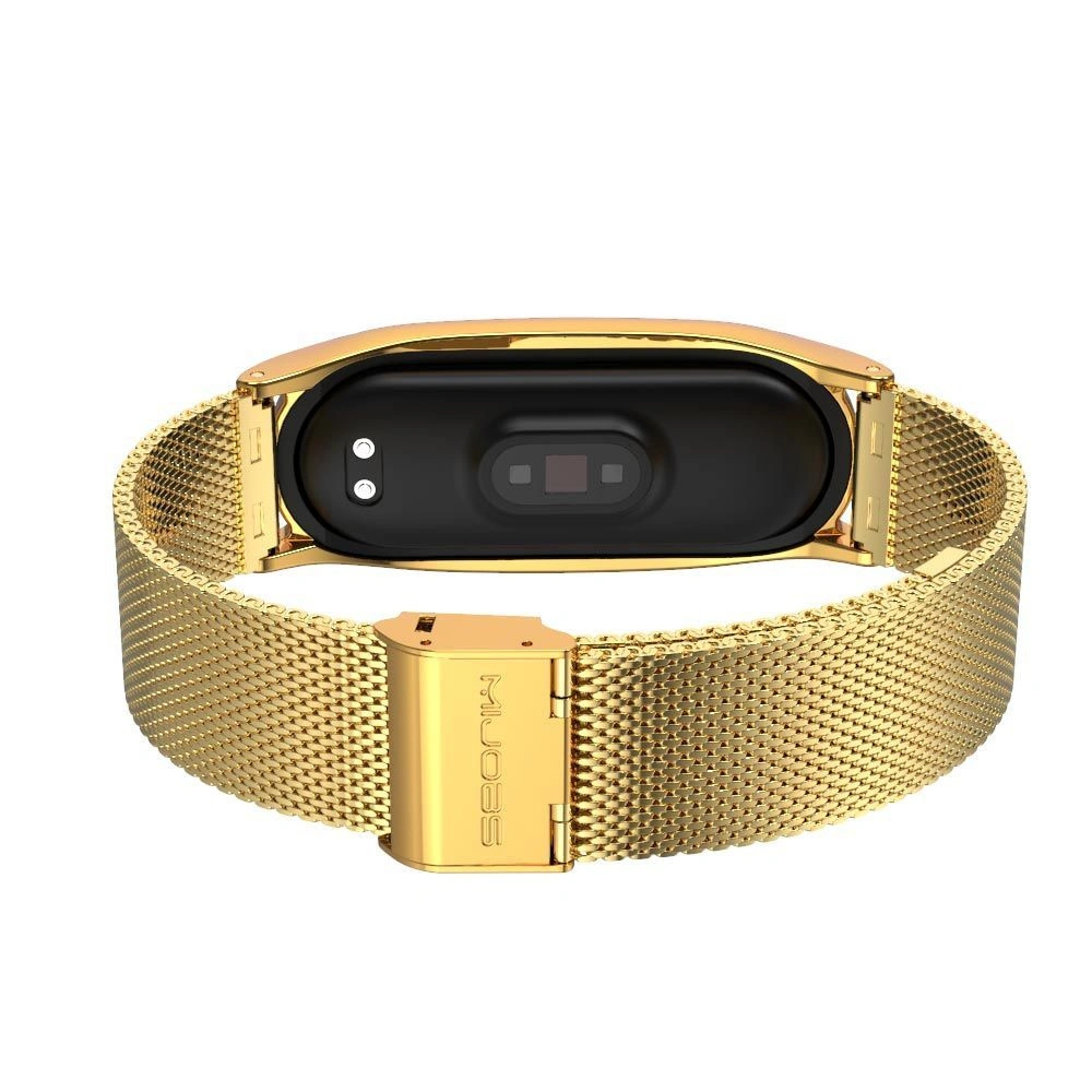 Bransoleta Tech-Protect Milaneseband Xiaomi Mi Band 5/6 Gold