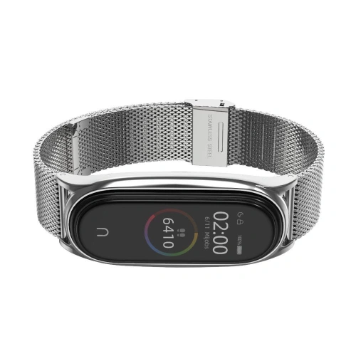 Buy Tech-Protect Milaneseband Xiaomi Mi Band 5/6 Silver - THP407SLV - {ean13} - Home Screen Store Europe