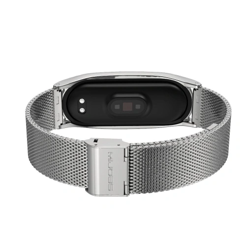 Kup Brățara Tech-Protect Milaneseband Xiaomi Mi Band 5/6 Argintie - THP407SLV - {ean13} - Sklep Home Screen