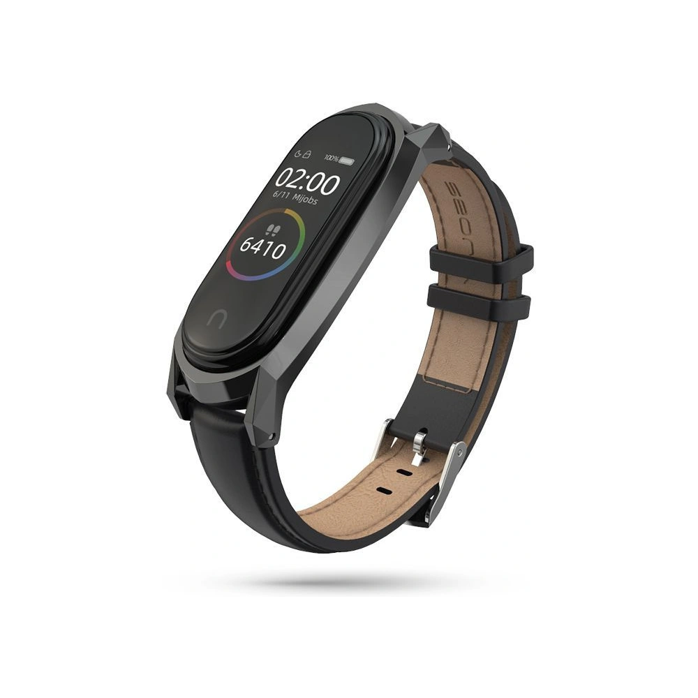 Pasek Tech-Protect Herms Xiaomi Mi Band 5/6 Black