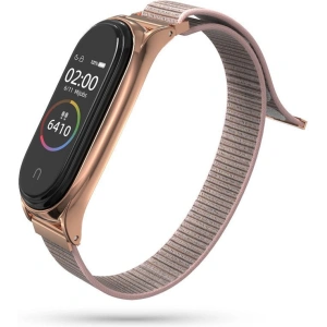 Kup Pasek Tech-Protect Nylon Xiaomi Mi Band 5/6 Rose Gold - THP410RS - {ean13} - Sklep Home Screen
