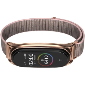 Kup Pasek Tech-Protect Nylon Xiaomi Mi Band 5/6 Aur Roz - THP410RS - {ean13} - Sklep Home Screen