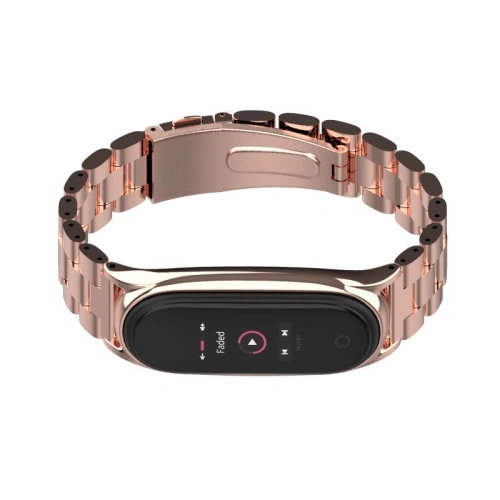 Kup Bransoleta Tech-Protect Rozsdamentes Xiaomi Mi Band 5/6 Rózsaarany - THP413RS - {ean13} - Sklep Home Screen