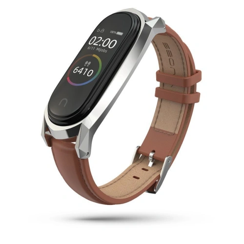Kup Pásek Tech-Protect Herms Xiaomi Mi Band 5/6 Hnědý - THP415BR - {ean13} - Sklep Home Screen