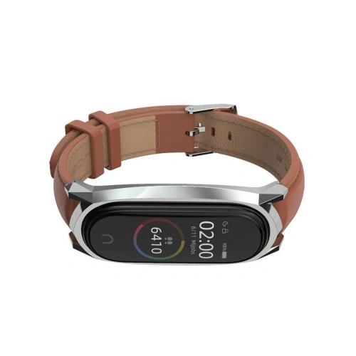 Buy Tech-Protect Herms Xiaomi Mi Band 5/6 Brown - THP415BR - {ean13} - Home Screen Store Europe