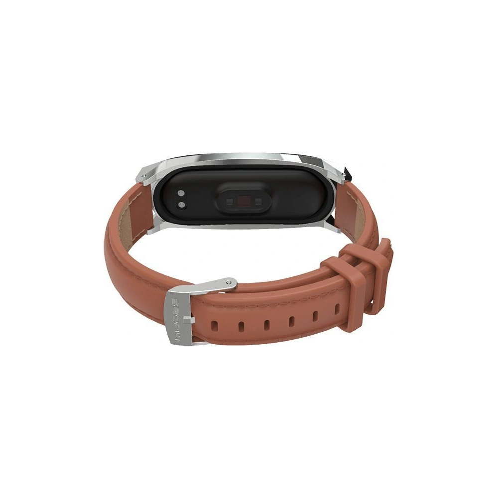 Pasek Tech-Protect Herms Xiaomi Mi Band 5/6 Brown