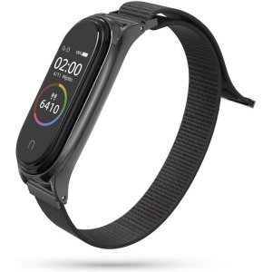 Kup Pasek Tech-Protect Nylon Xiaomi Mi Band 5/6 Negru - THP418BLK - {ean13} - Sklep Home Screen