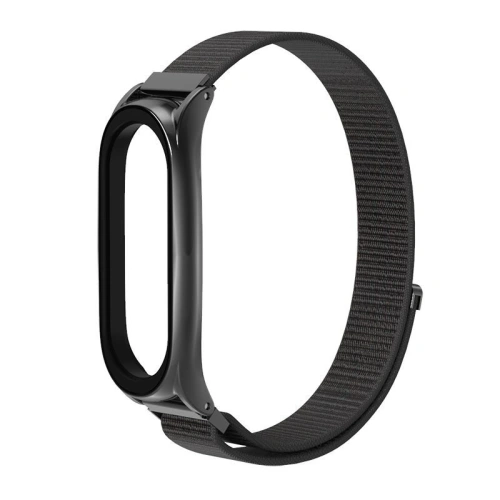 Kup Pasek Tech-Protect Nylon Xiaomi Mi Band 5/6 Fekete - THP418BLK - {ean13} - Sklep Home Screen
