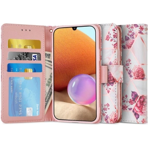 Kup Etui Tech-Protect Wallet Samsung Galaxy A32 4G Floral Rose - THP426FLOROS - {ean13} - Sklep Home Screen