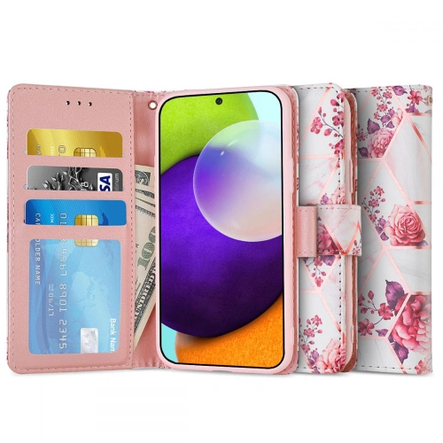 Kup Etui Tech-Protect Wallet Samsung Galaxy A52/A52s Květy Růže - THP428FLOROS - {ean13} - Sklep Home Screen