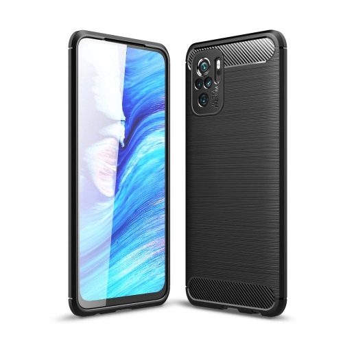 Kup Etui Tech-Protect TPUCarbon Redmi Note 10/10S Fekete - THP432BLK - {ean13} - Sklep Home Screen