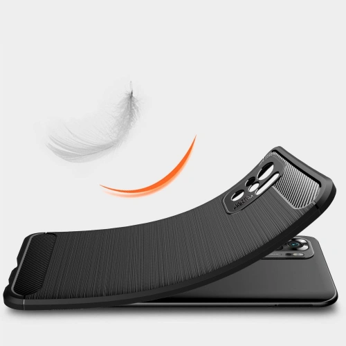 Kup Etui Tech-Protect TPUCarbon Redmi Note 10/10S Fekete - THP432BLK - {ean13} - Sklep Home Screen