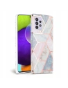 Case Tech-Protect Marmor Samsung Galaxy A72 Rosa