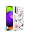 Etui Tech-Protect Floral Samsung Galaxy A52/A52s Alb