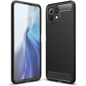 Kup Etui Tech-Protect TPUCarbon Xiaomi Mi 11 Lite 4G/5G Negru - THP446BLK - {ean13} - Sklep Home Screen