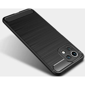 Kup Case Tech-Protect TPUCarbon Xiaomi Mi 11 Lite 4G/5G Schwarz - THP446BLK - {ean13} - Sklep Home Screen