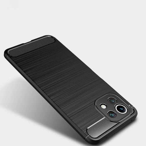 Kup Etui Tech-Protect TPUCarbon Xiaomi Mi 11 Lite 4G/5G Black - THP446BLK - {ean13} - Sklep Home Screen
