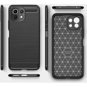 Kup Case Tech-Protect TPUCarbon Xiaomi Mi 11 Lite 4G/5G Schwarz - THP446BLK - {ean13} - Sklep Home Screen