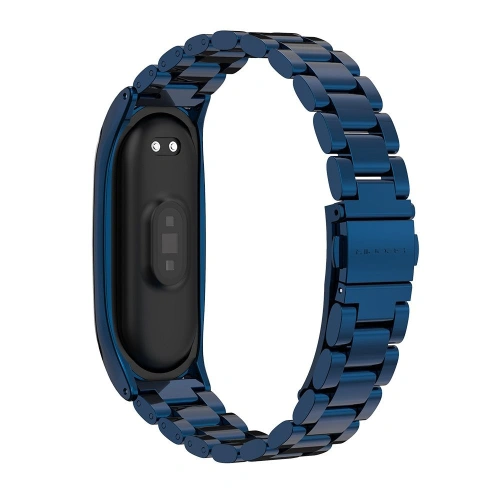 Kup Bransoleta Tech-Protect Stainless Xiaomi Mi Band 5/6 Navy - THP450NAV - {ean13} - Sklep Home Screen