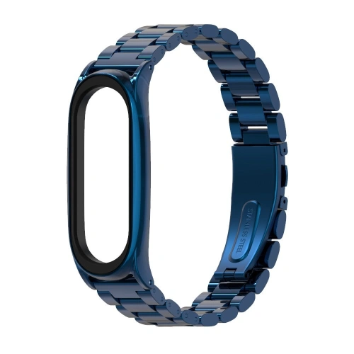 Kup Bransoleta Tech-Protect Stainless Xiaomi Mi Band 5/6 Navy - THP450NAV - {ean13} - Sklep Home Screen