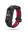 Pasek Tech-Protect Armour Xiaomi Mi Band 5/6 Fekete/piros