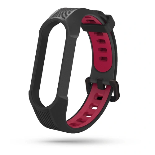 Kup Pasek Tech-Protect Armour Xiaomi Mi Band 5/6 Fekete/piros - THP454BLKRED - {ean13} - Sklep Home Screen