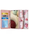 Etui Tech-Protect Wallet Samsung Galaxy A12 Květinová růže