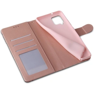 Etui Tech-Protect Wallet Samsung Galaxy A12 Virágos Rózsa