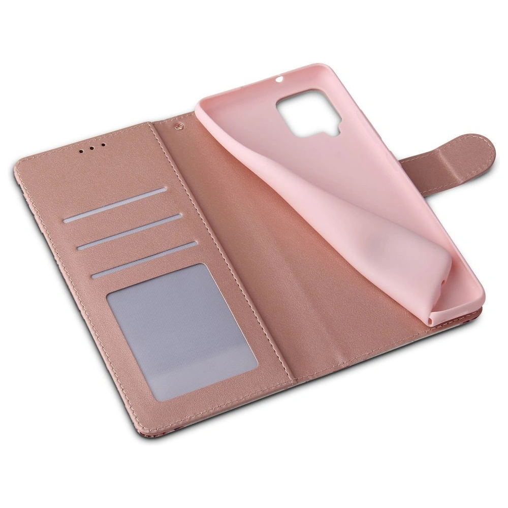 Etui Tech-Protect Wallet Samsung Galaxy A12 Floral Rose