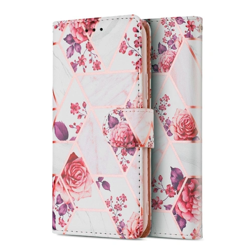 Kup Case Tech-Protect Wallet Samsung Galaxy A72 Floral Rose - THP459FLOROS - {ean13} - Sklep Home Screen