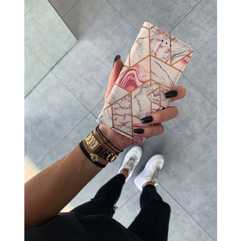 Etui Tech-Protect Wallet Samsung Galaxy A52/A52s Marble