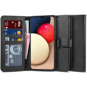 Kup Case Tech-Protect Wallet 2 Samsung Galaxy A02s Schwarz - THP464BLK - {ean13} - Sklep Home Screen