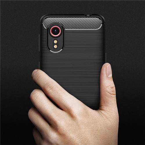 Buy Tech-Protect TPUCarbon Samsung Galaxy Xcover 5 Black - THP465BLK - {ean13} - Home Screen Store Europe